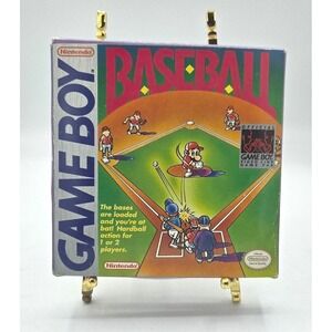 Nintendo Game Boy Baseball Cartridge DMG-BS-USA Complete in Box